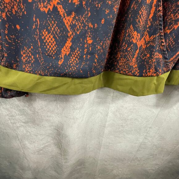 Cabi Blouse SMALL long sleeves faux criss cross relaxed fit tie V-neck work - Picture 12 of 16